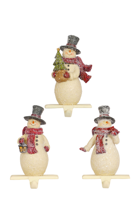 Snowman Stocking Holder – Designer Christmas