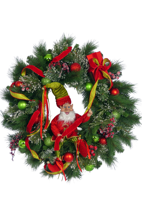 Santa’s Helpers Wreath – Designer Christmas